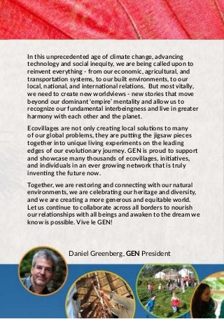 In this unprecedented age of climate change, advancing
technology and social inequity, we are being called upon to
reinven...