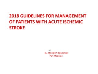 2018 guidelines for management of patients with acute.pptx new | PPTX