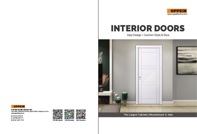 2018 Interior Doors From Oppein Home