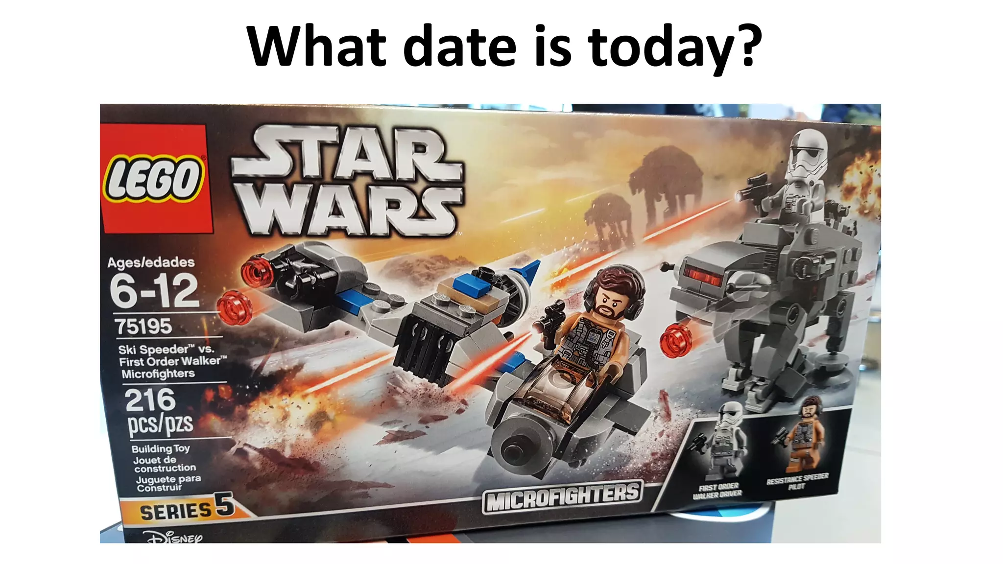 What date is today?
 