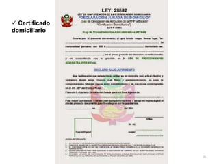 16
Profesor: Juan Armando Reyes Mendoza
 Certificado
domiciliario
 