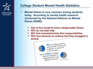 Mental Health for College Students powerpoint | PPTX