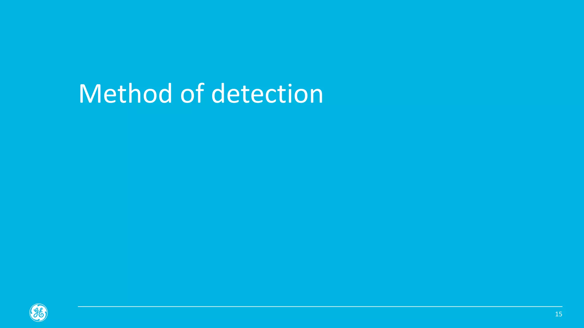 Method of detection
15
 