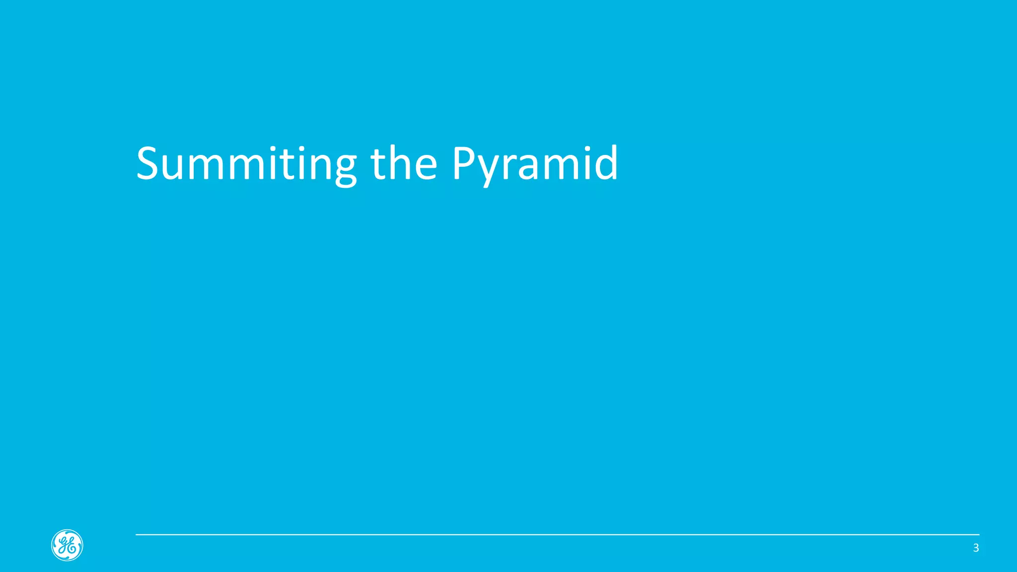 Summiting the Pyramid
3
 