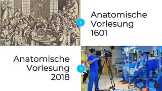 2
Anatomische
Vorlesung
1601
Anatomische
Vorlesung
2018
Foto:SectioChirugica
 