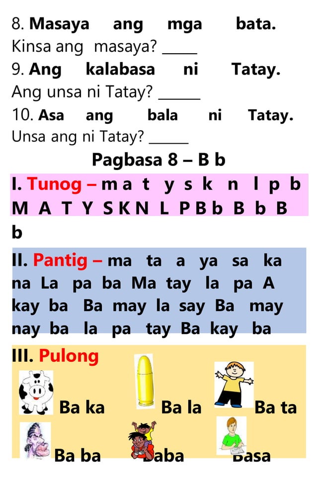 2018 mother tongue reading bisaya q1&q2
