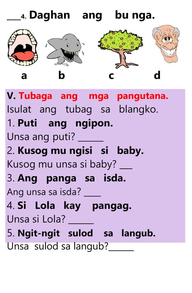 2018 mother tongue reading bisaya q1&q2