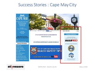 Success Stories : Cape MayCity
NJEPA 2018 – Atlantic City NJ May 2, 2018
 