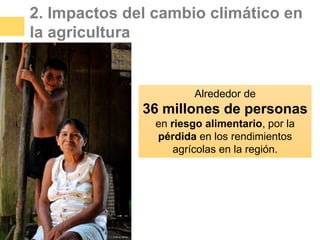 Agricultura Sostenible y Cambio Climático