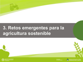 Agricultura Sostenible y Cambio Climático