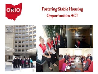 Fostering Stable Housing
Opportunities ACT
 