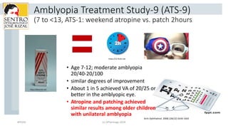 2018 pedig amblyopia v1 | PPTX
