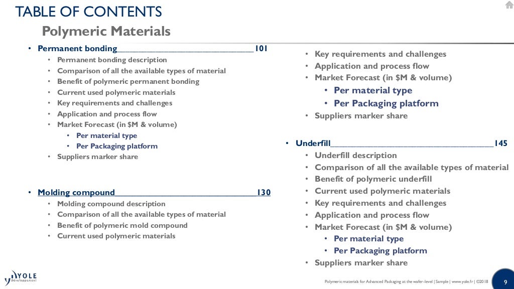 Polymeric Materials for Advanced Packaging at the WaferLevel 2018 R…