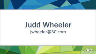 Judd Wheeler
jwheeler@3C.com
 