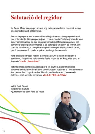 2018 programa festa major de santa eulalia 2018