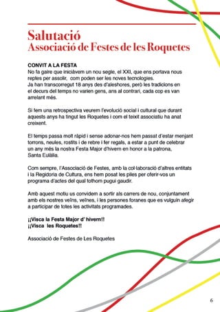 2018 programa festa major de santa eulalia 2018