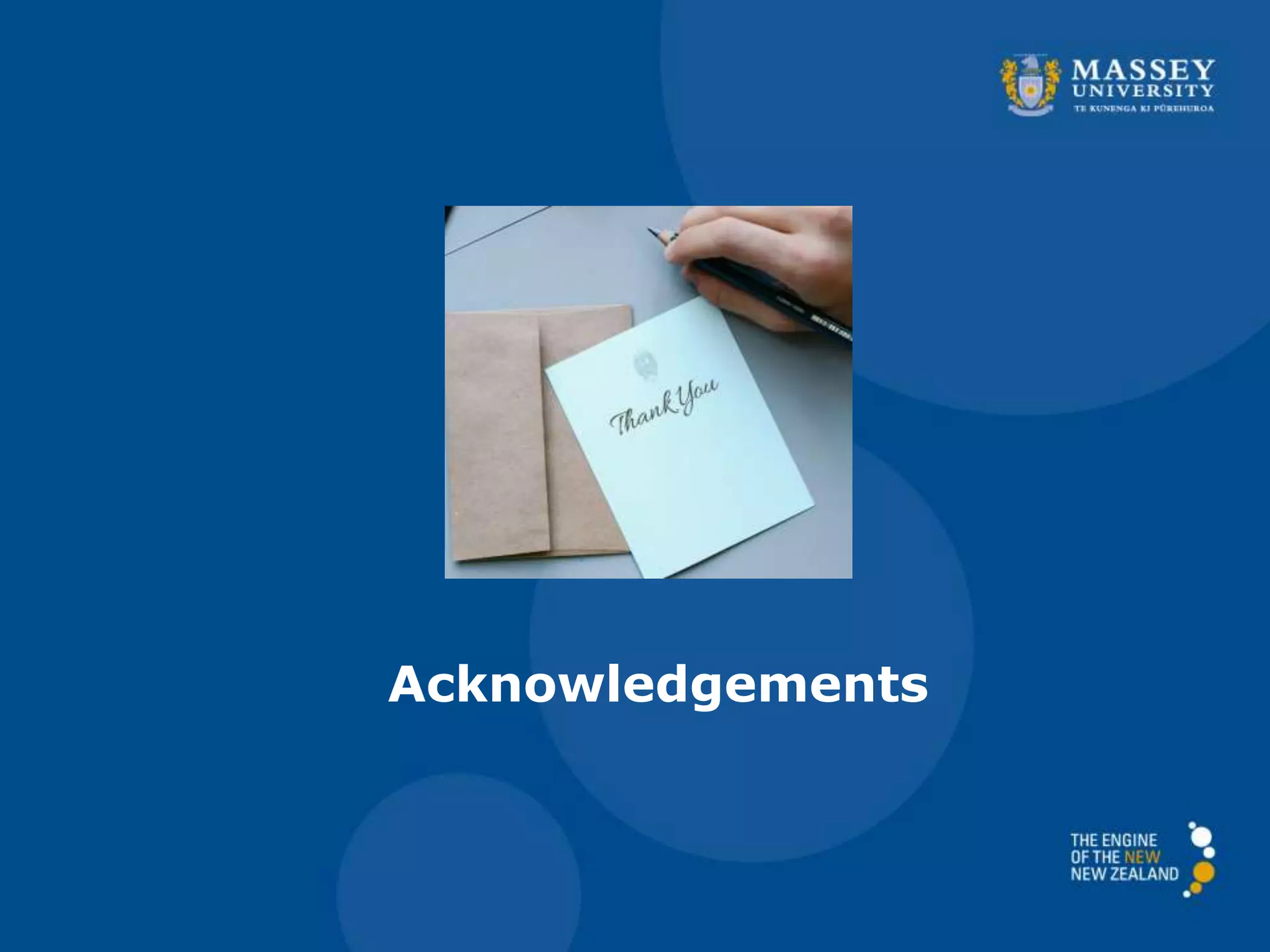 Acknowledgements
 