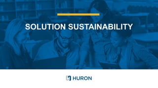 28
SOLUTION SUSTAINABILITY
 