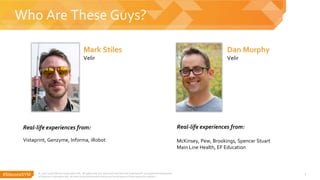 #SitecoreSYM 2
Who Are These Guys?
© 2001-2018 Sitecore Corporation A/S. All rights reserved. Sitecore® and Own the Experi...