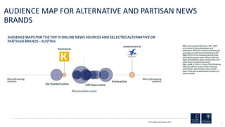 91
AUDIENCE MAP FOR ALTERNATIVE AND PARTISAN NEWS
BRANDS
RISJ Digital News Report 2018
 