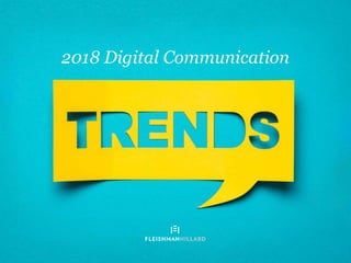 2018 Digital Communication
 