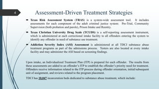 2018 texas department of criminal justice ppt | PDF