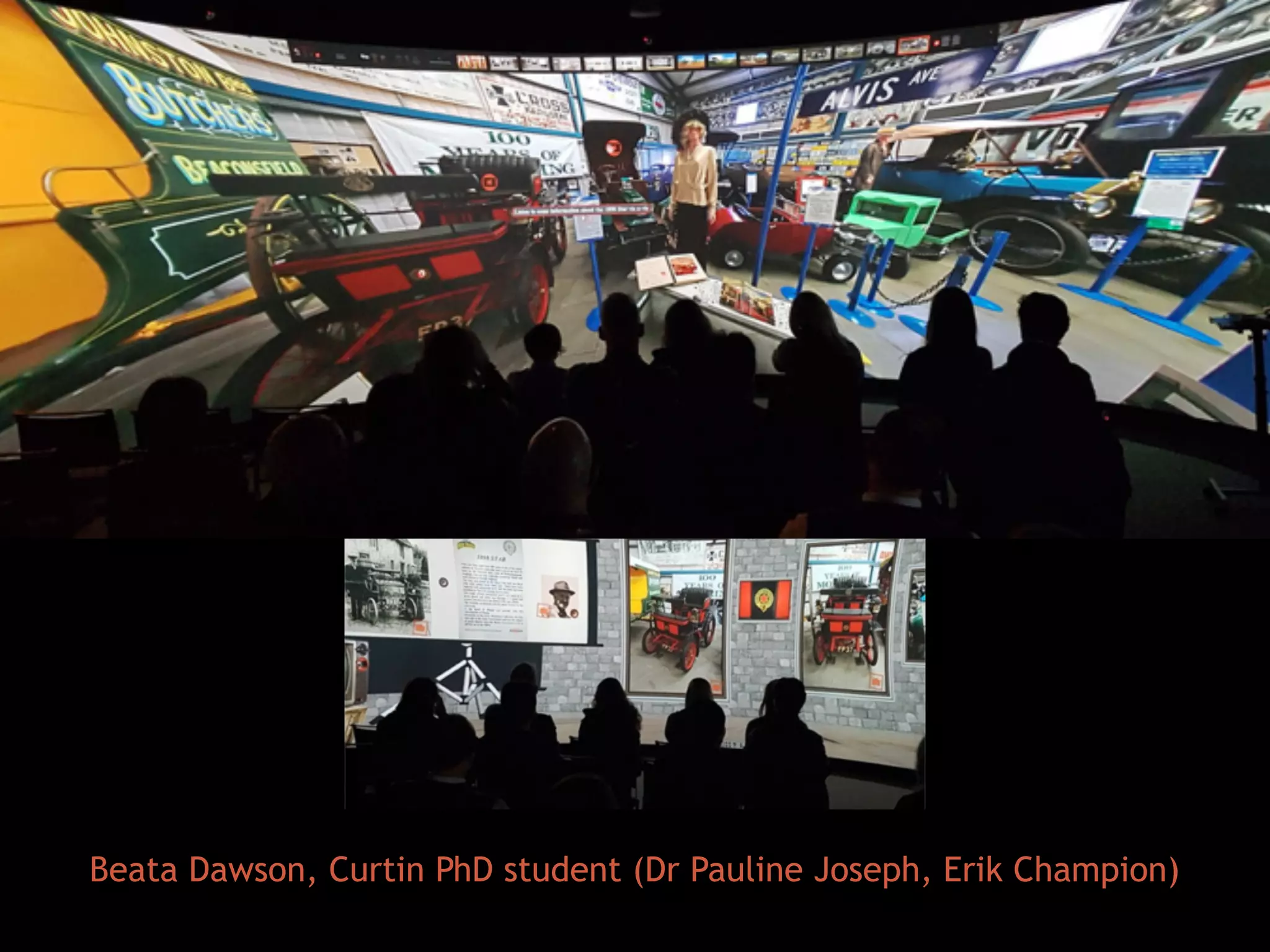 Beata Dawson, Curtin PhD student (Dr Pauline Joseph, Erik Champion)
 