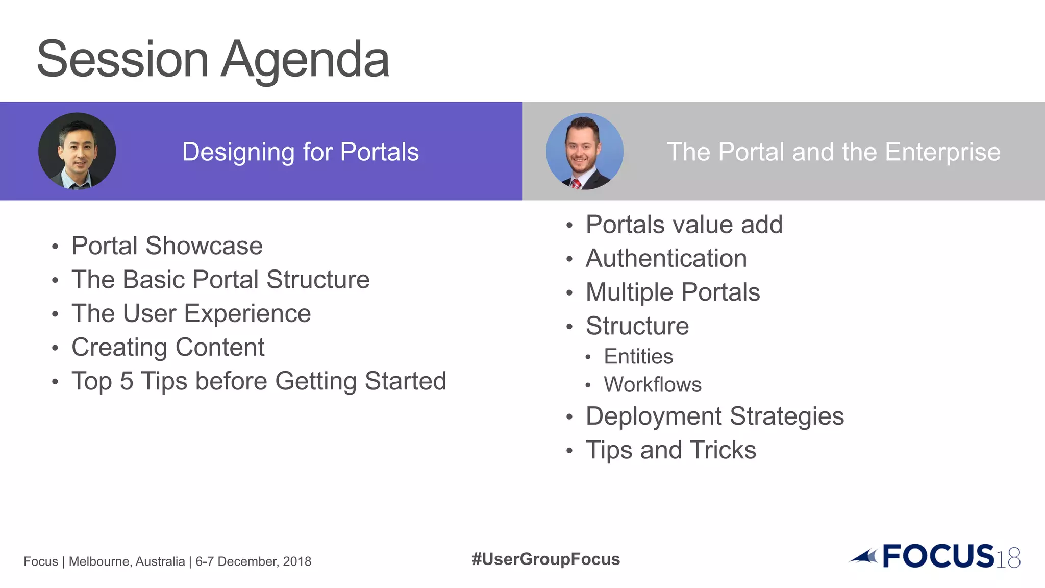 Designing for Portals The Portal and the Enterprise
 
