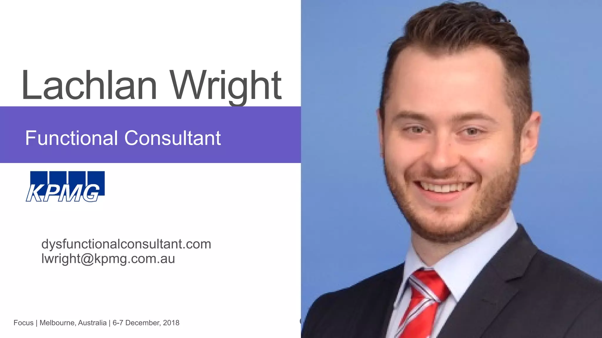 Functional Consultant
 