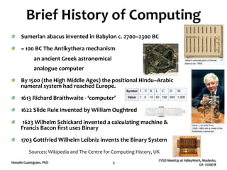 Quantum Computing - History and Prospects (pdf) | PDF
