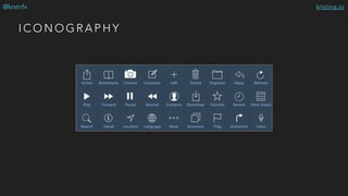 kristina.io@krstnfx
I C O N O G R A P H Y
 