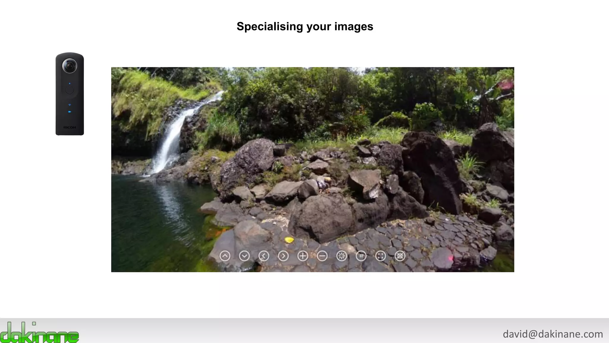 david@dakinane.com
Specialising your images
 