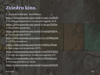 18.01.2019 140
Zviedru kino.
1. Statiskā rotācijas zondēšana
https://www.youtube.com/watch?v=eqso_AoABnM
2. Grunts paraugošana ar virzuļa paraugotāju St-II
https://www.youtube.com/watch?v=Xa-gp1XGfDw
3. Dinamiskā zondēšana
https://www.youtube.com/watch?v=oqUgIU6Qn9c
4. Svarzondēšana (WST)
https://www.youtube.com/watch?v=6_CEWBkyiD8
5. CPT(U) zondešana
https://www.youtube.com/watch?v=NbhLCYSIojk
6. Spārniņgriezes lauka tests (FVT)
https://www.youtube.com/watch?v=aoTHVICJHTQ
7. Grunts paraugošana ar virzuļa paraugotāju St-I
https://www.youtube.com/watch?v=3bUoIlOarsw
8. Paraugu ņemšana no šneka
https://www.youtube.com/watch?v=yonwBxVlLDk
 