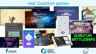 29
‘real’ Quantum games
 