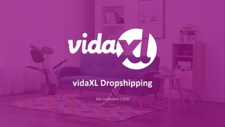 vidaXL Dropshipping
Kijo Oudshoorn | CCO
 