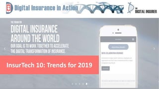 1
InsurTech 10: Trends for 2019
 