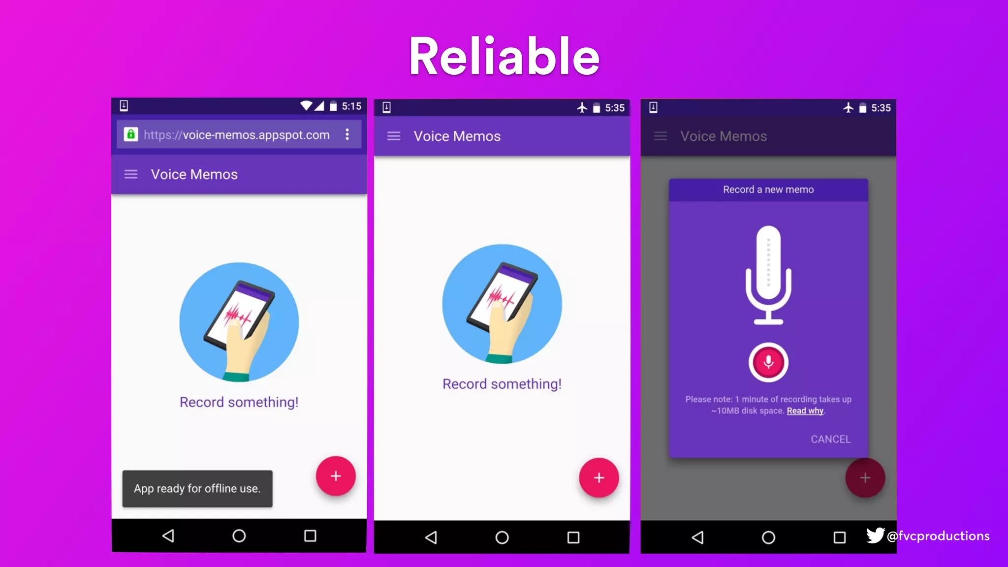 Reliable
@fvcproductions
 