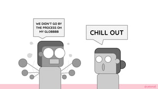@cattsmall
CHILL OUT
WE DIDNT GO BY
THE PROCESS OH
MY GLOBBBB
 