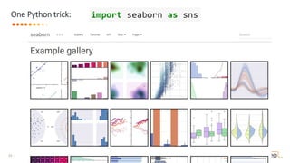 33 •
One Python trick:
 