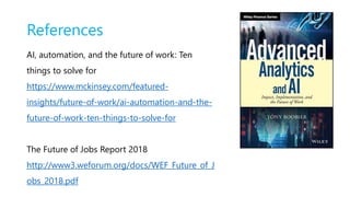 Artificial Intelligence and Future of Work