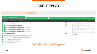 29
CDP: DEPLOY
"glorified kubectl apply"
 