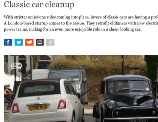Classic car cleanup