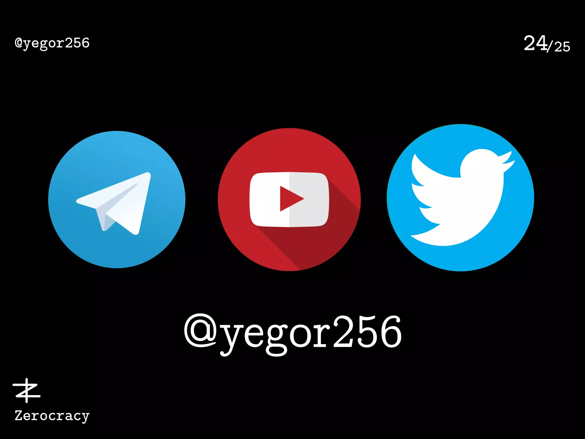 /25@yegor256
Zerocracy
24
@yegor256
 