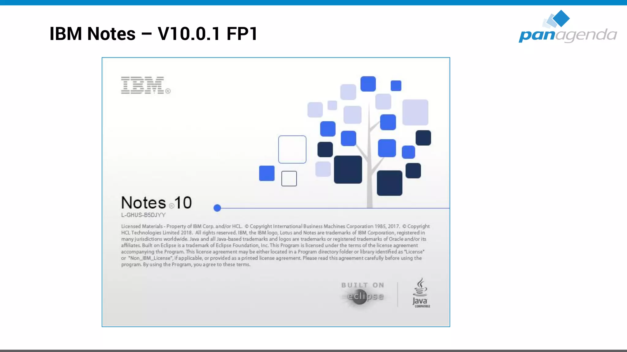 IBM Notes – V10.0.1 FP1
 