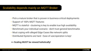 Best Practices Using MQTT to Connect Millions of IoT Devices | PPT