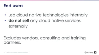 Navigating the Cloud Native Community for End Users | PDF