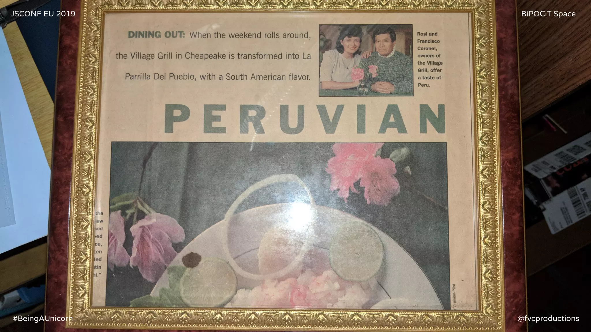 JSCONF EU 2019 BiPOCiT Space
@fvcproductions#BeingAUnicorn
 