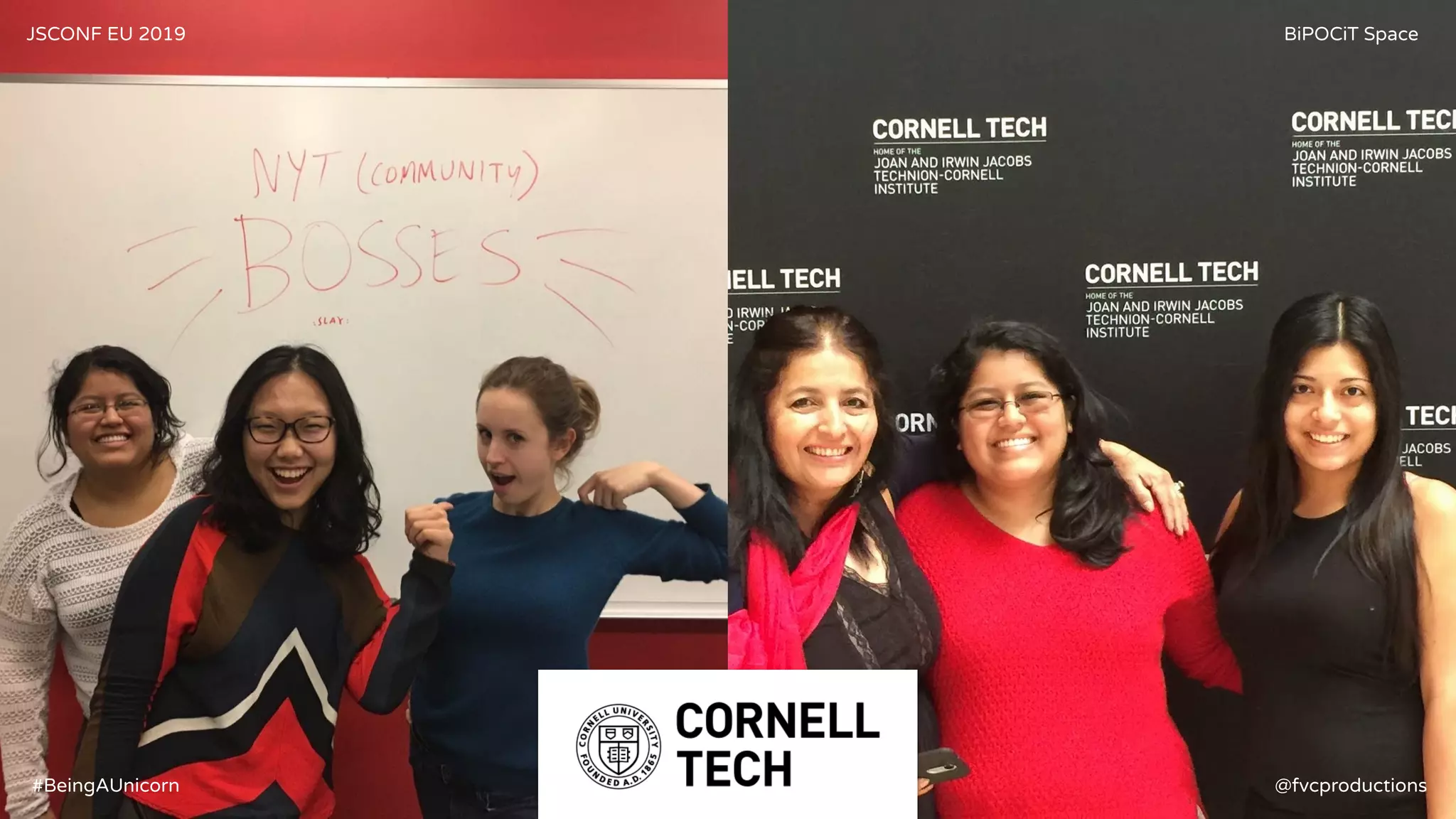 JSCONF EU 2019 BiPOCiT Space
@fvcproductions#BeingAUnicorn
 