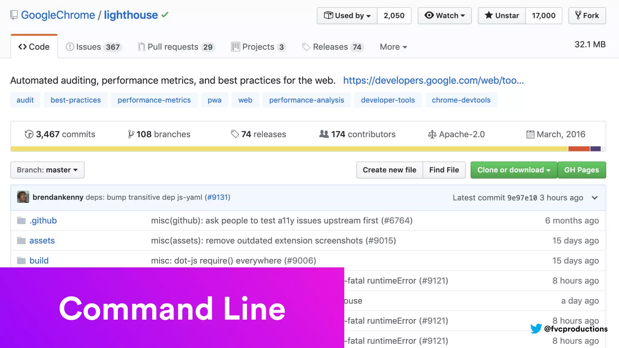 @fvcproductions
Command Line @fvcproductions
 