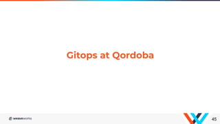 Gitops at Qordoba
45
 